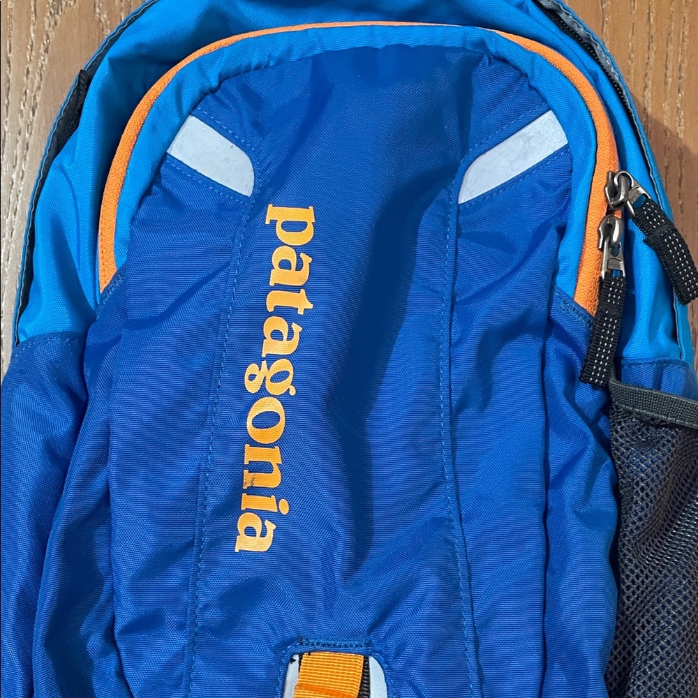 Patagonia Vibrant Blue and Orange Backpack - Picture 2 of 9